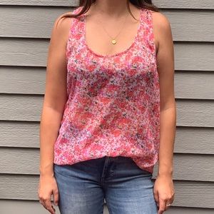 Aerie Sheer Floral Top